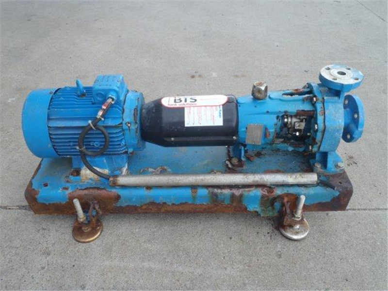 POMP CENTRIFUGAAL Ingersoll dresser pomp Q 7m³/h H 35m Leroy somer 5,5kW 2915t/min