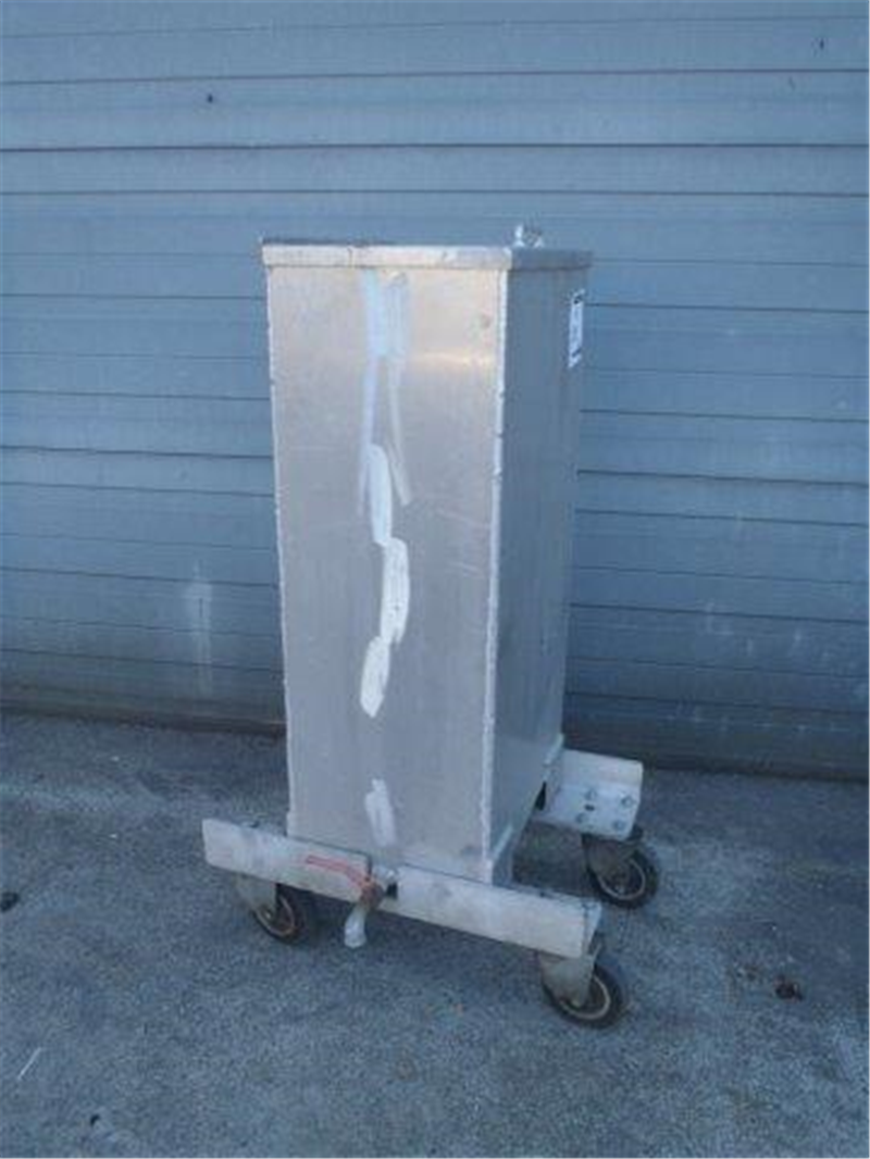 Container - bak aluminium op wielen met cartouche filters