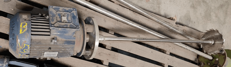 roerwerk met dissolver sneldraaiend 5.5kW
