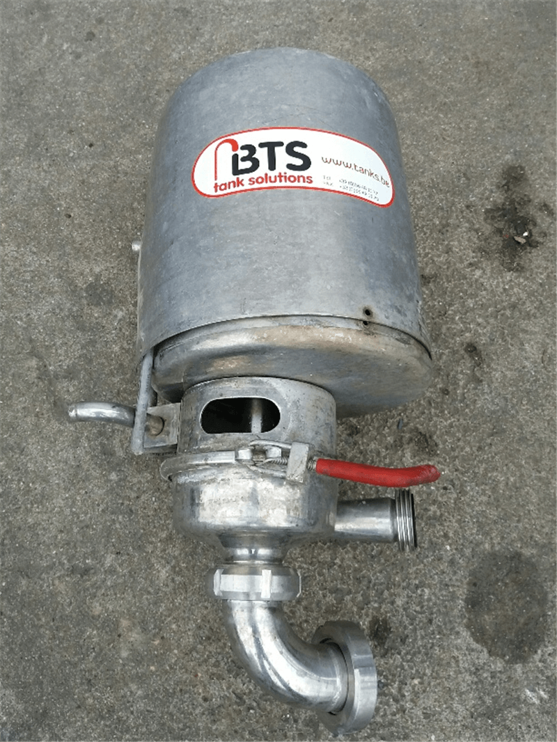 Pomp Hilge RVS motor: Leroy Somer LS90S T aansluitingen NW32 en NW 50