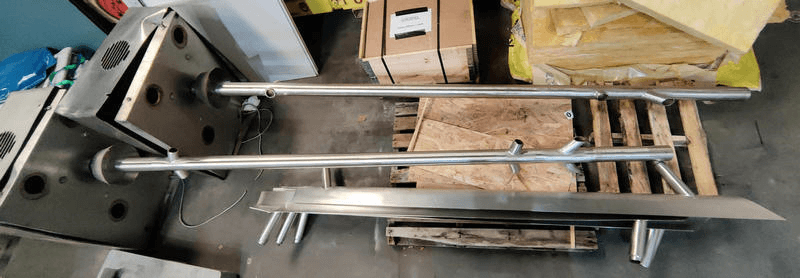 Hek roerwerk met reductor (2.2kW)